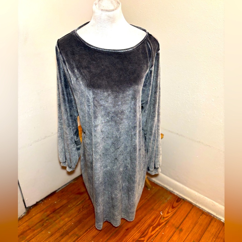 Cupio Long Sleeve Velvet Dress NWT